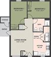 2-Bedroom, 1-Bath