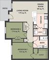 2-Bedroom, 1-Bath