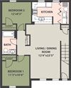 2-Bedroom, 1-Bath