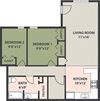 2-Bedroom, 2-Bath