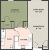 1-Bedroom, 1-Bath