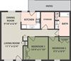 2-Bedroom, 1-Bath