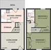 2-Bedroom, 1-Bath