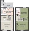2-Bedroom, 1-Bath
