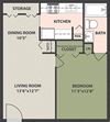1-Bedroom, 1-Bath
