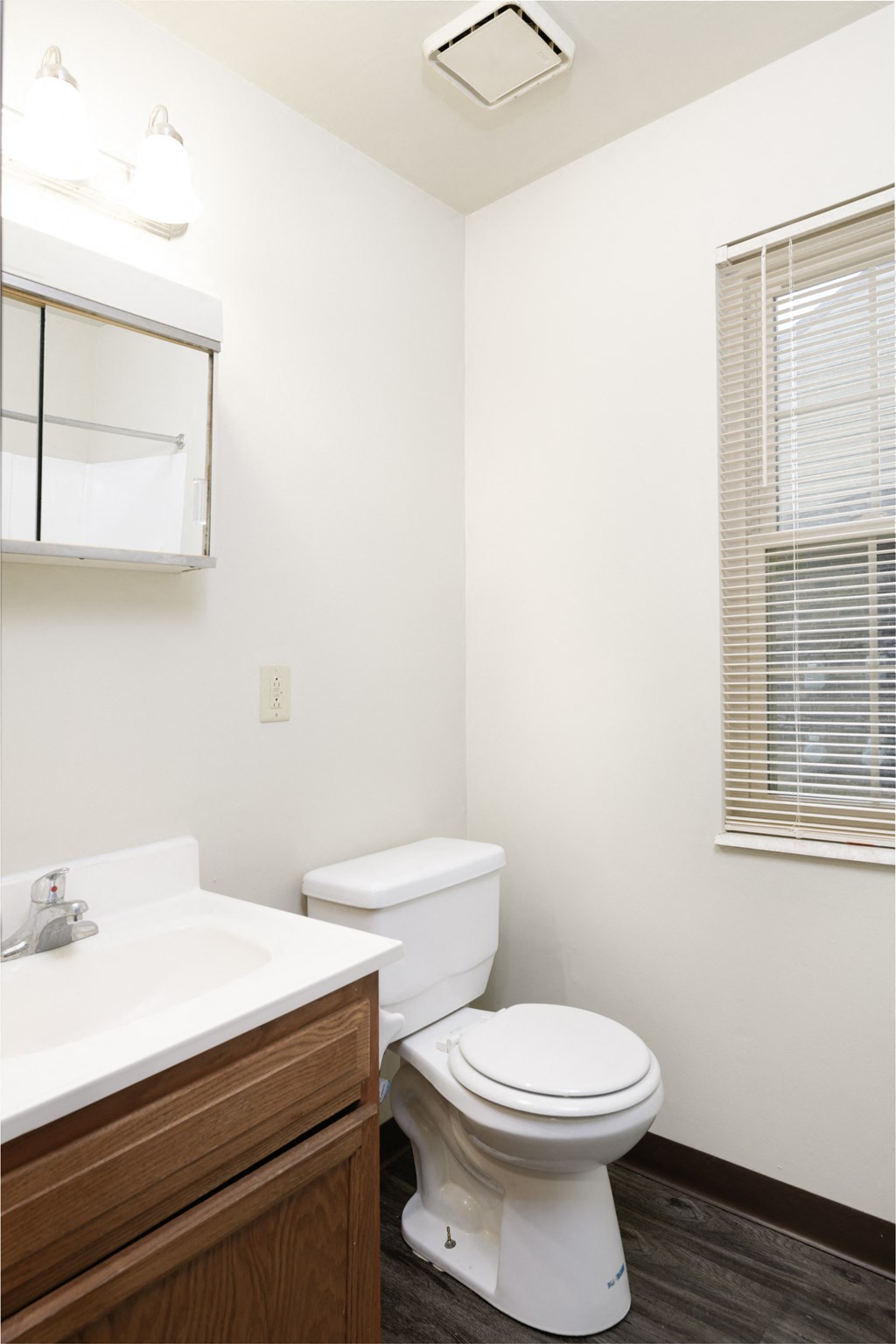 a small bathroom with a toilet and a sink