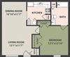 1-Bedroom, 1-Bath
