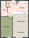 1-Bedroom, 1-Bath