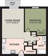 1-Bedroom, 1-Bath