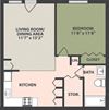 1-Bedroom, 1-Bath
