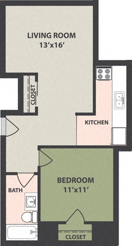 21 W McMillian St 1-2 Beds Apartment, Affordable for Rent - Photo Gallery 4