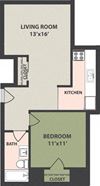 1-Bedroom, 1-Bath