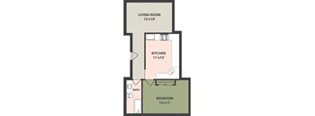 1-Bedroom, 1-Bath
