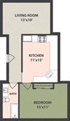 1-Bedroom, 1-Bath