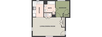 1-Bedroom, 1-Bath