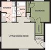 1-Bedroom, 1-Bath