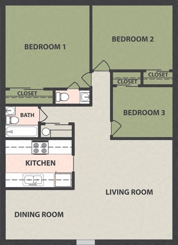 9001 Airport Road 1-3 Beds Apartment, Affordable for Rent - Photo Gallery 13