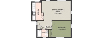 1-Bedroom, 1-Bath