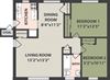 2-Bedroom, 1-Bath