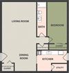 1-Bedroom, 1-Bath