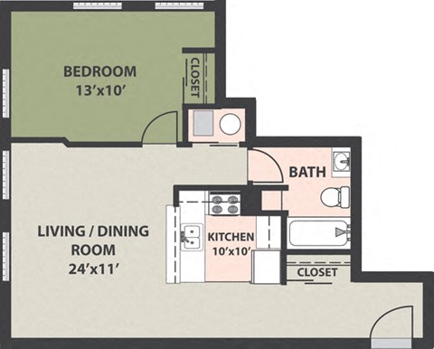 215 Limestone #104 1-3 Beds Apartment, Affordable for Rent - Photo Gallery 16