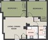 2-Bedroom, 1-Bath