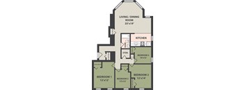 4-Bedroom, 1-Bath