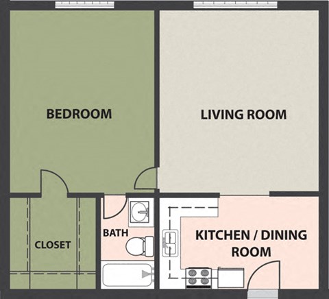 20 Echo Hill Apartments 1-3 Beds Apartment, Affordable for Rent - Photo Gallery 21