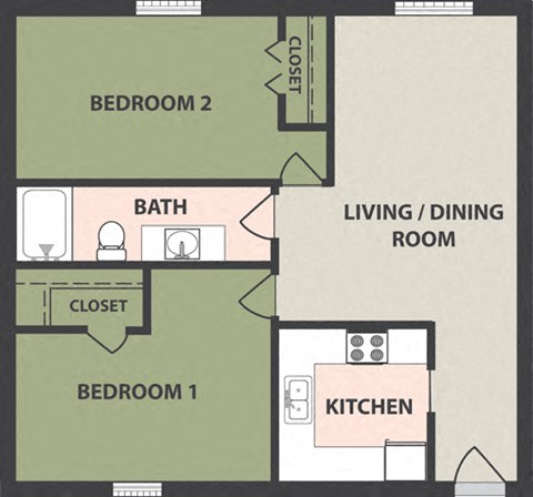 20 Echo Hill Apartments 1-3 Beds Apartment, Affordable for Rent - Photo Gallery 22