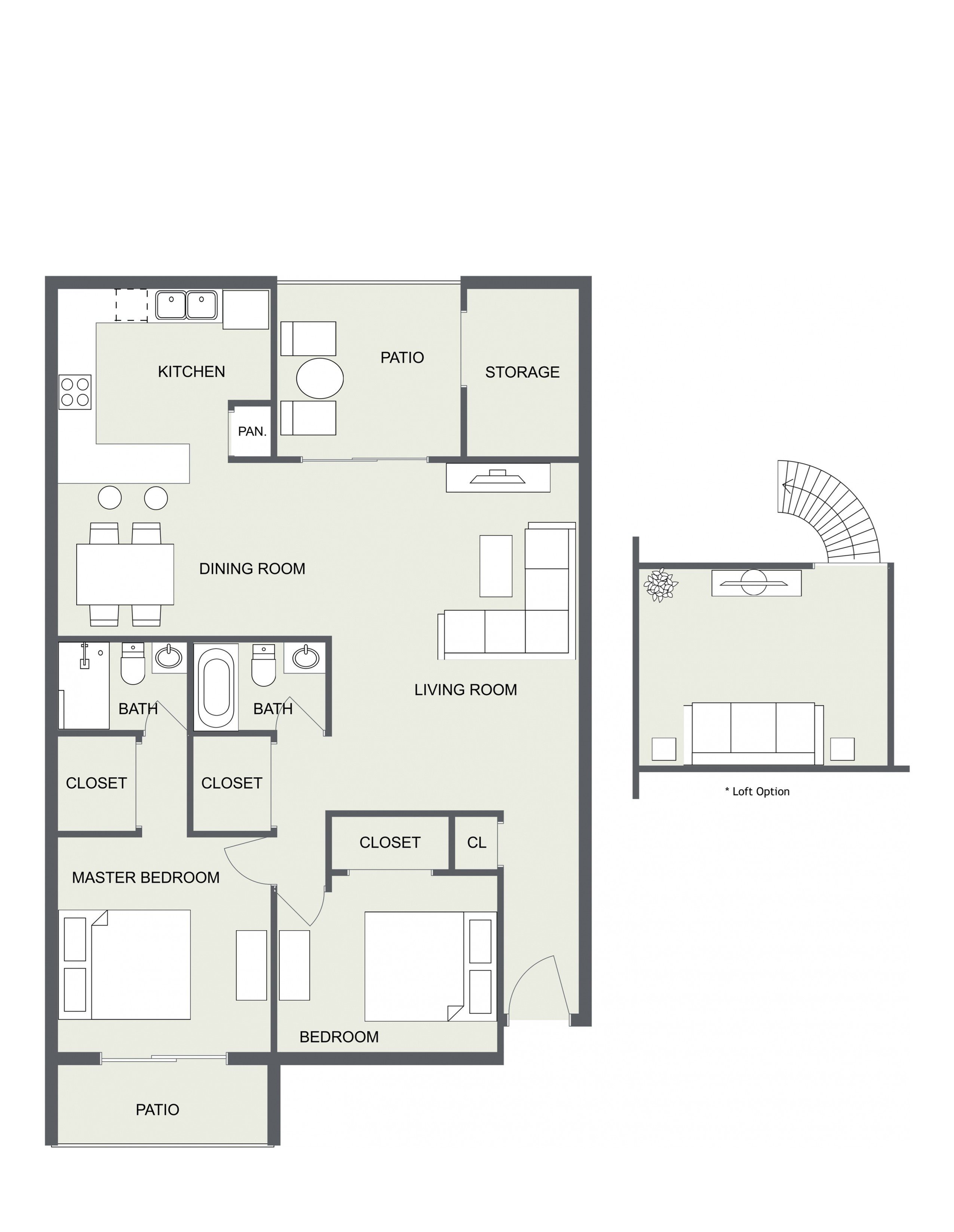 B2 Floor Plan 4