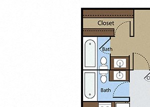 2 Bedroom 2 Bath 2 Bedroom 2 Bath