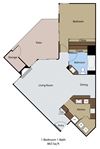 1 Bedroom 1 Bathroom 1 Bedroom 1 Bathroom