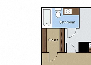 1 Bedroom 1 Bath 1 Bedroom 1 Bath