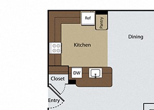 2 Bedroom 1 Bath 2 Bedroom 1 Bath