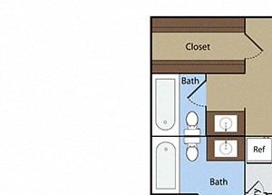 2 Bedroom 2 Bath 2 Bedroom 2 Bath