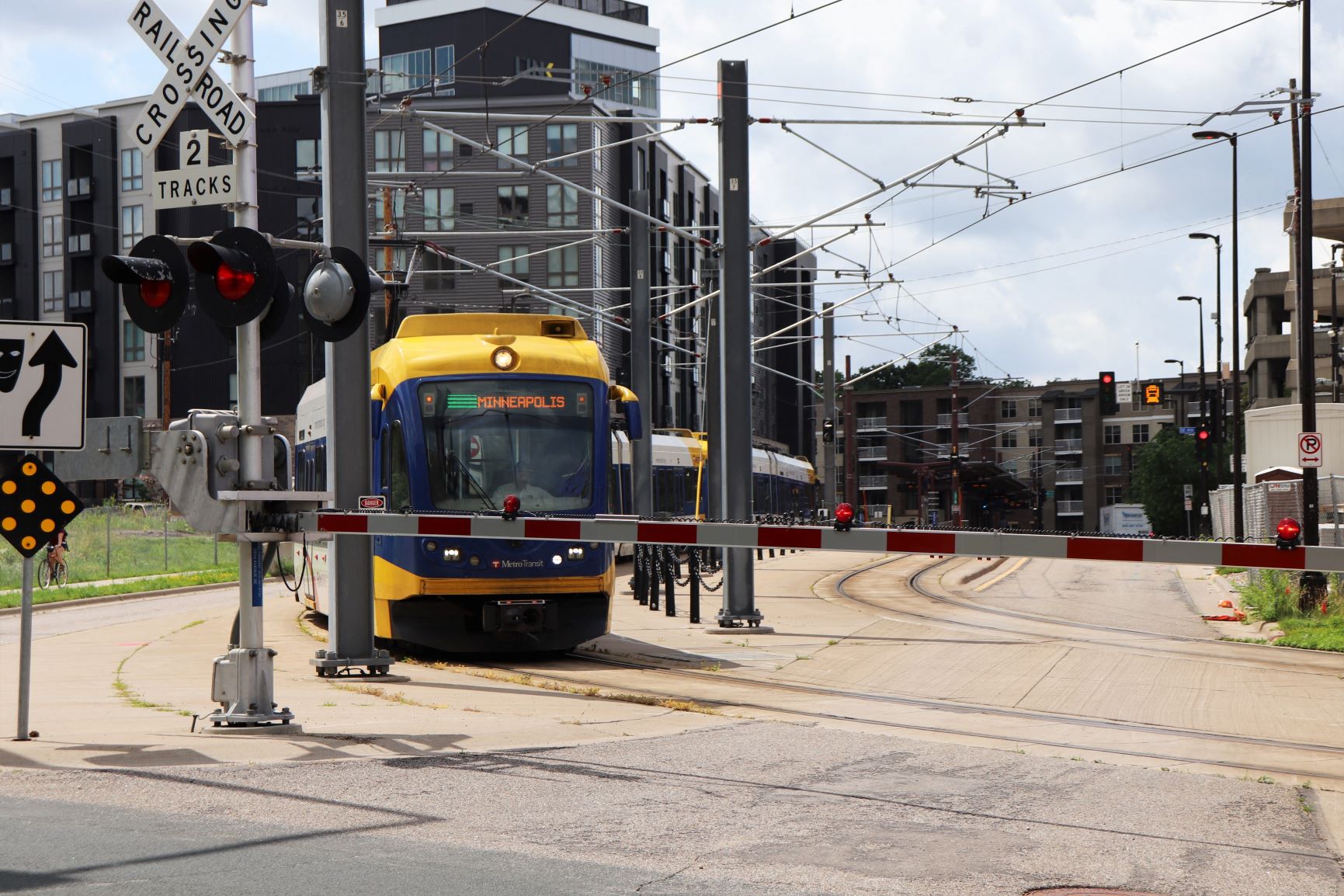Prospect Park Green Line Train Stop