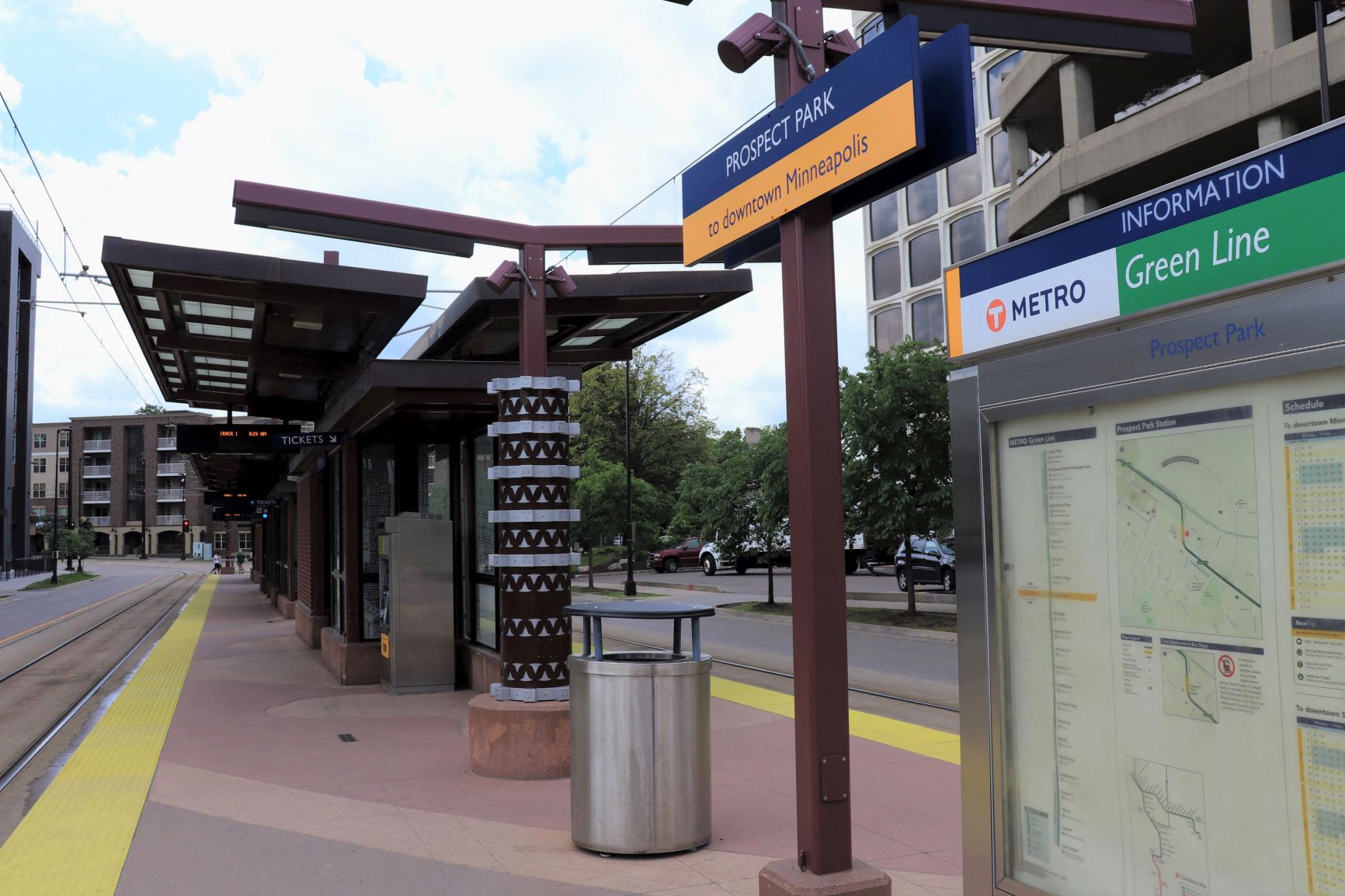 Green Line Prospect Park Station