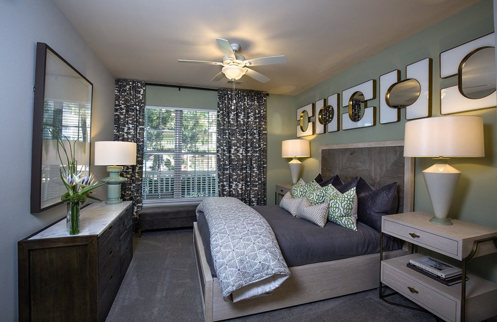 Indianapolis Apartment Castle Creek Primary Bedroom