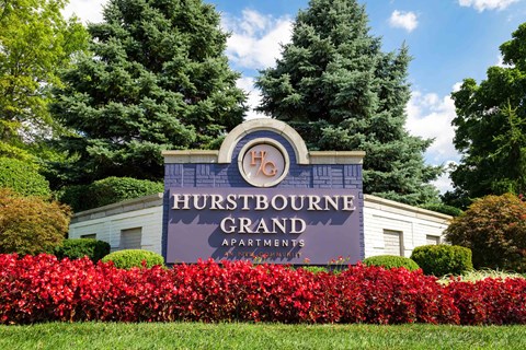 Hurstbourne Grand Apartments Louisville community entrance sign