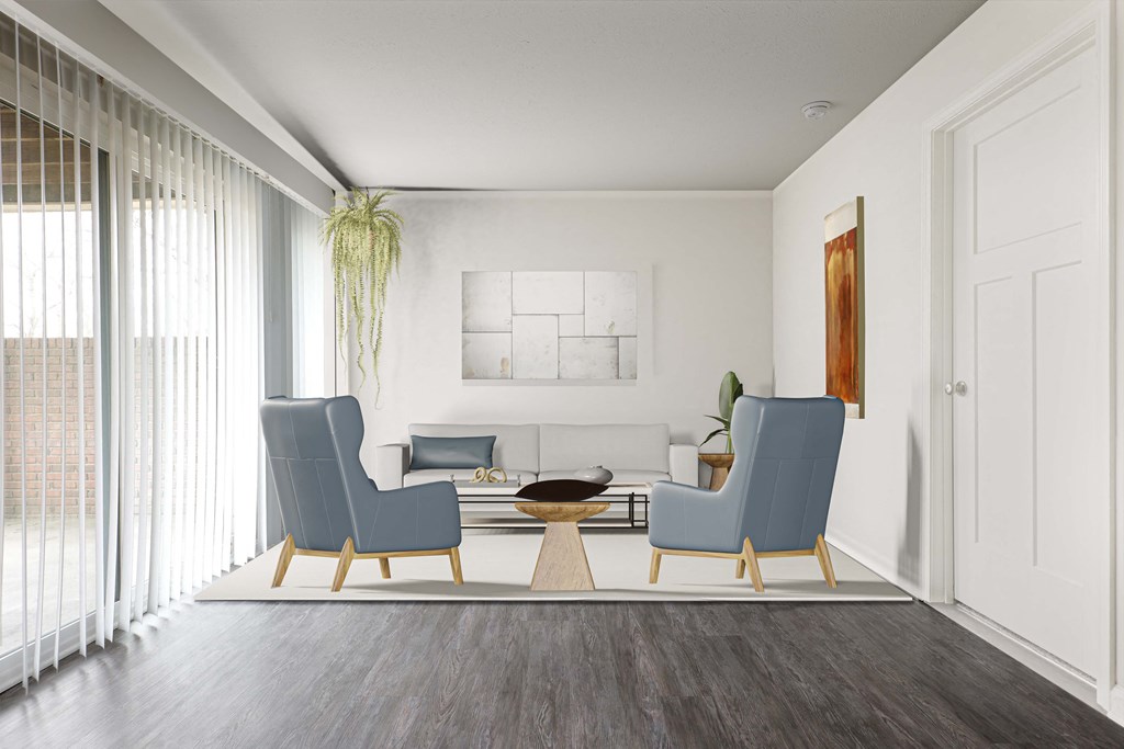 The Willows Apartments Louisville living room