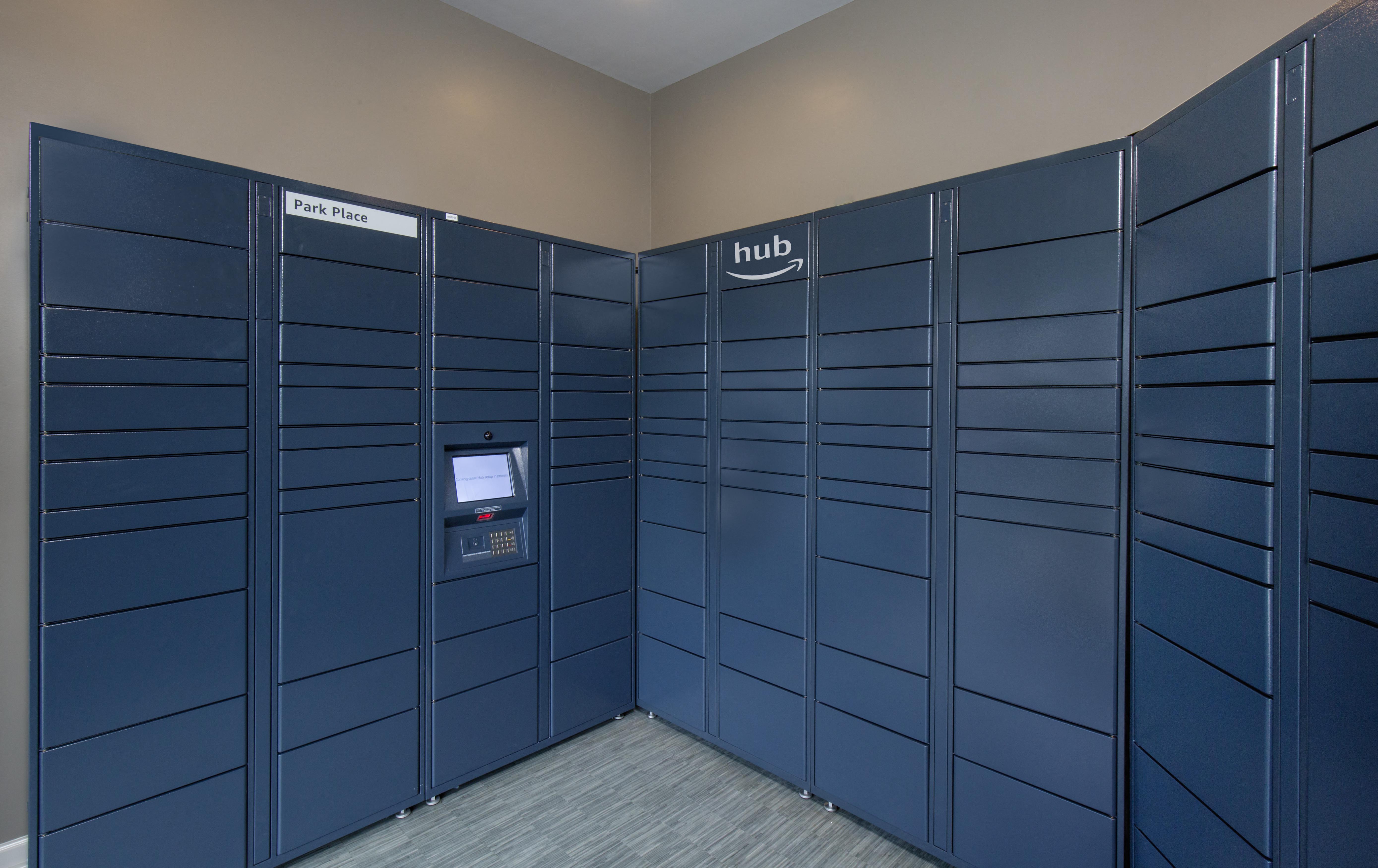 Lexington Park Place Apartments Amazon package hub