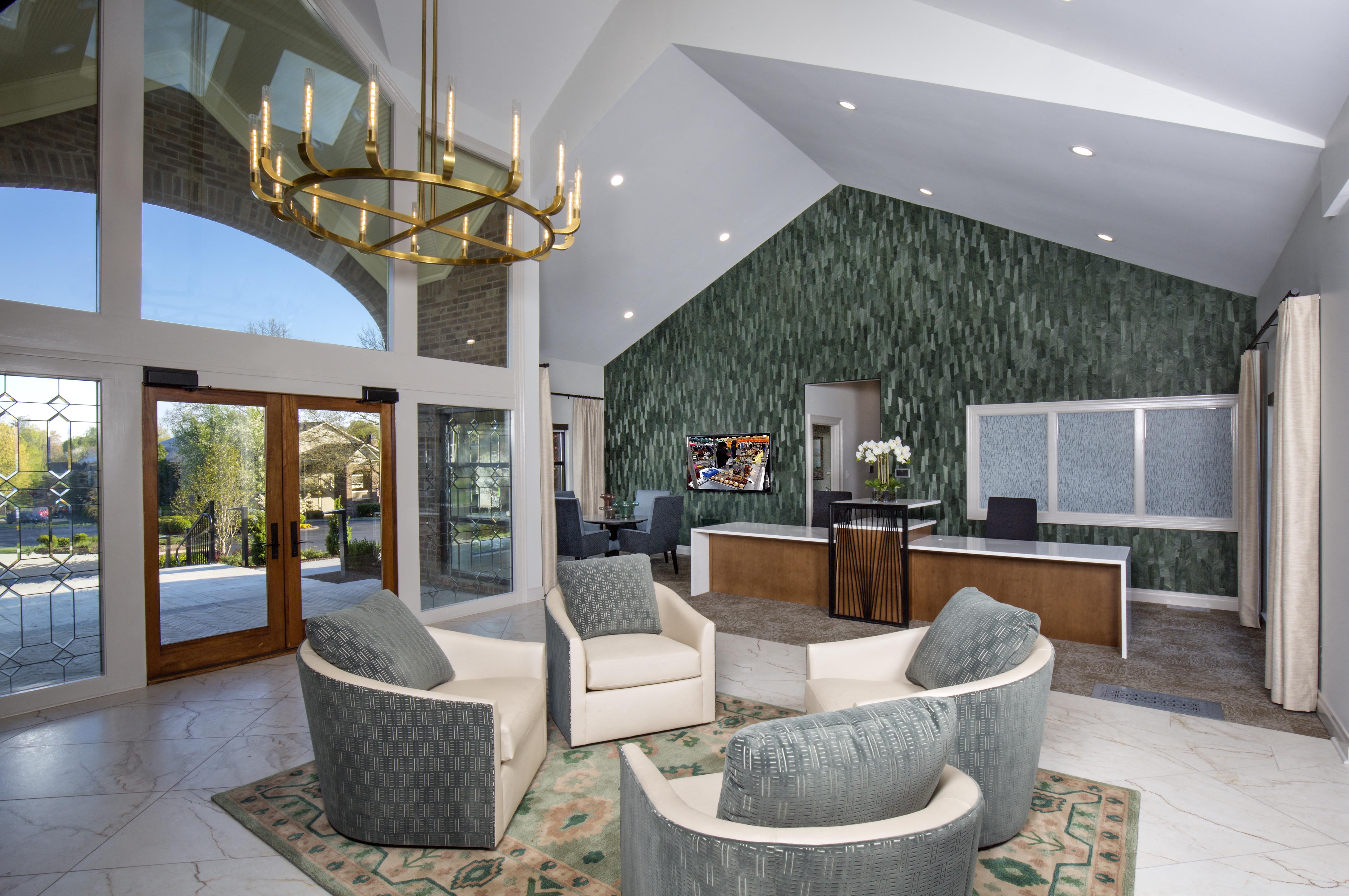 Lexington Park Place Apartments leasing center with 24-hour maintenance