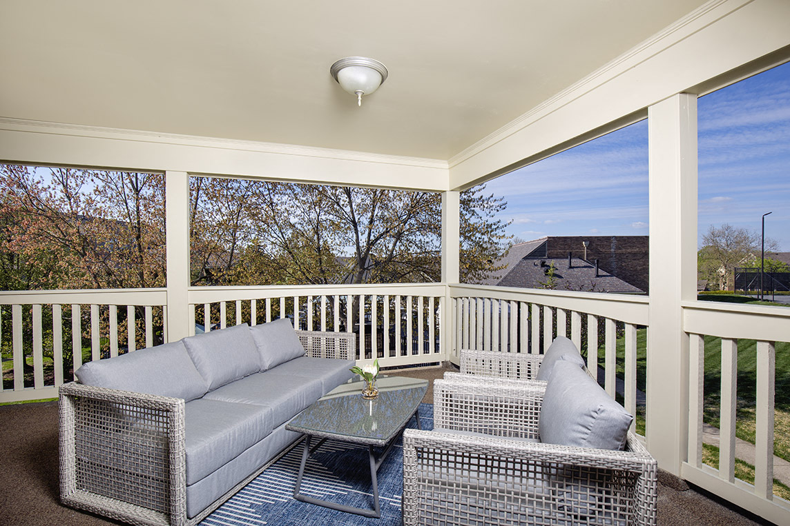 Lexington Park Place Apartments spacious private balcony