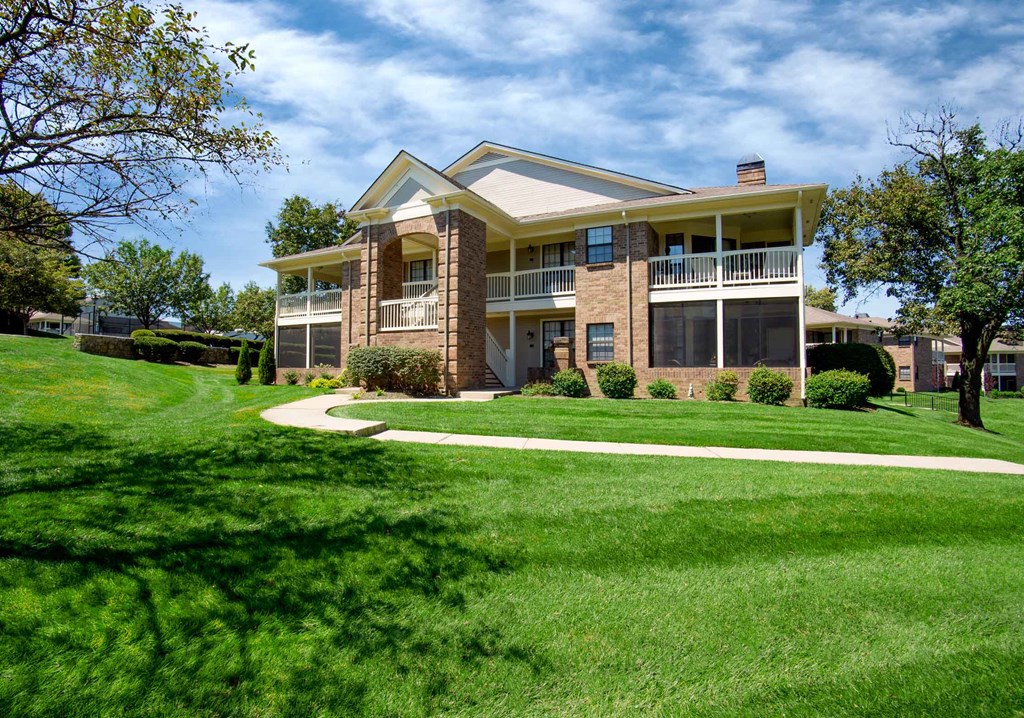 Lexington Park Place Apartments covered balconies and screened patios with beautiful views