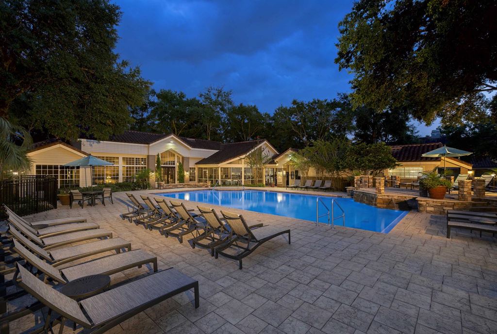 Longwood Golf Brook Apartments resort-inspired pool
