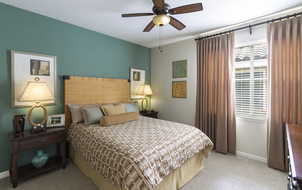 Longwood Golf Brook Apartments Primary Bedroom with Bay Windows Longwood Golf Brook Apartments Primary Bedroom with Bay Windows