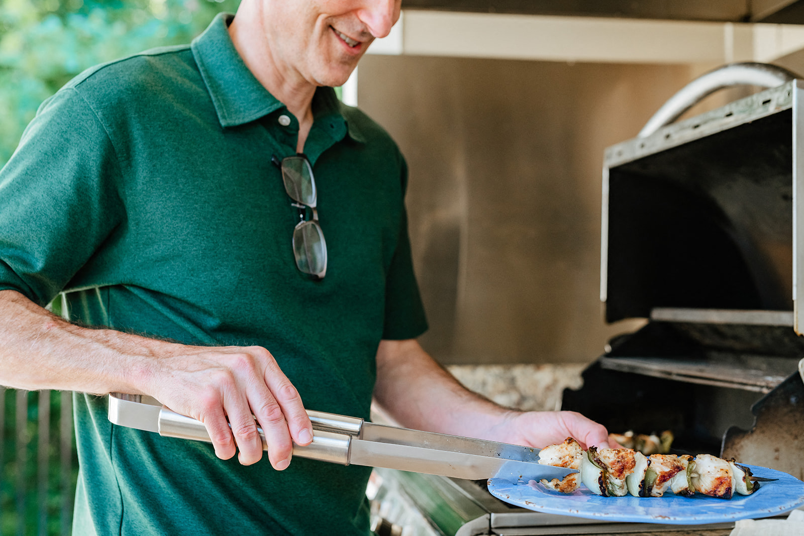 Creek's Edge Apartments Richmond Virginia outdoor grilling station