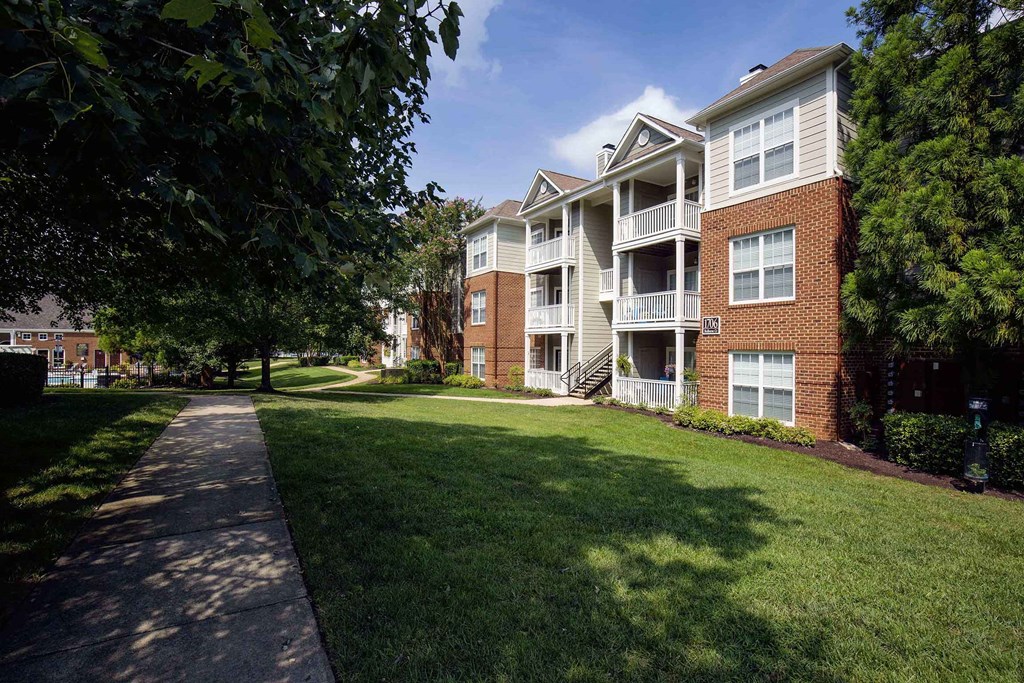 Grove Swift Creek Apartments Balconies with a Pool View