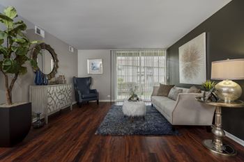 Modern Hardwood-style Flooring in select apartment homes