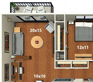 2 BR Large